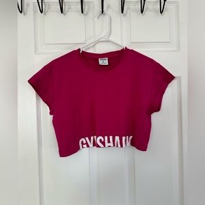 Gymshark fraction crop top
